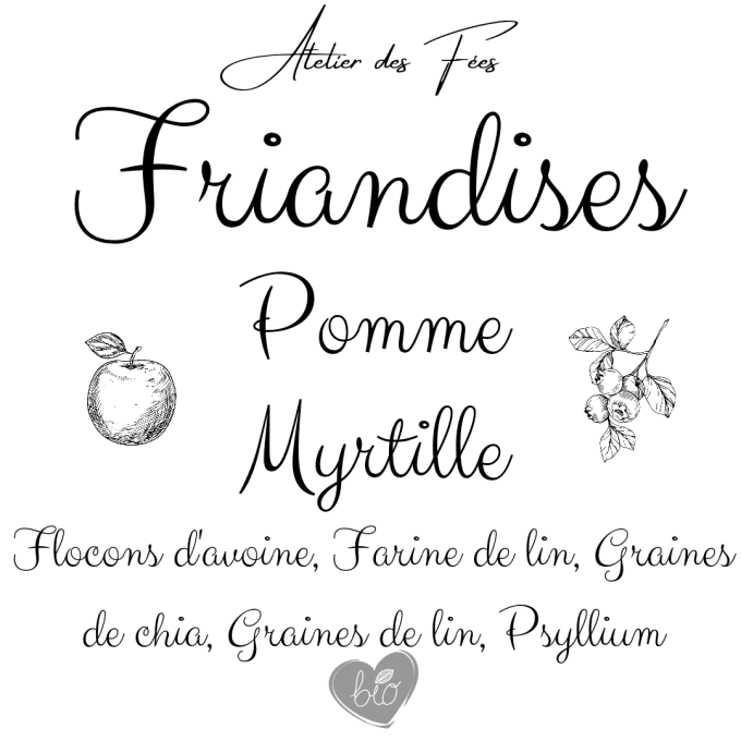 Friandises Pomme Myrtille 